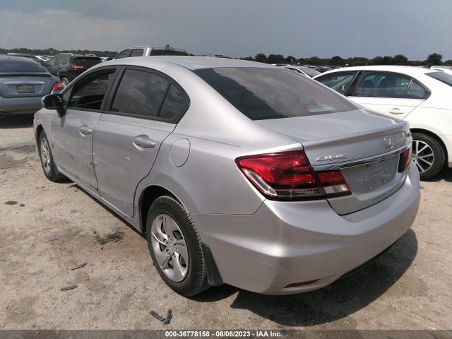 Honda Civic Sedan Lx 2015 2HGFB2F54FH510859 Image 3