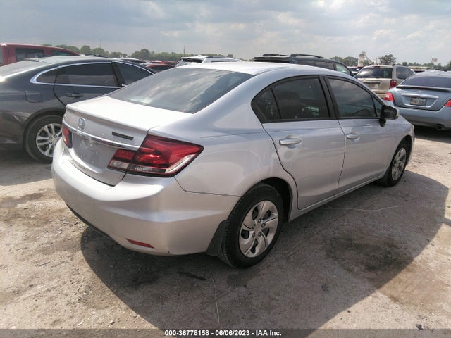 Honda Civic Sedan Lx 2015 2HGFB2F54FH510859 Image 4