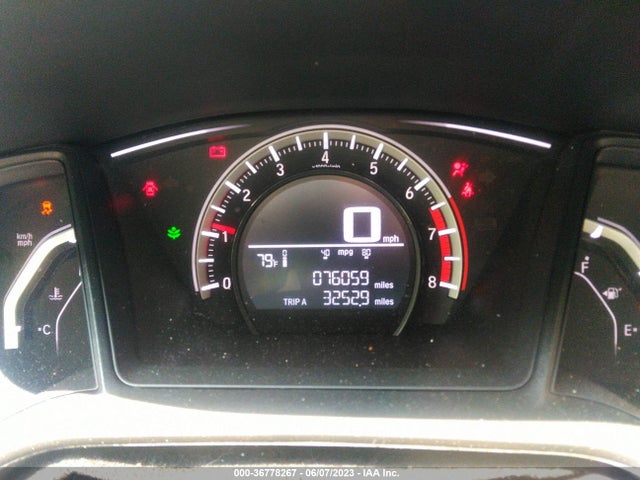 Honda Civic Hatchback Lx 2018 SHHFK7G28JU205295 Image 7