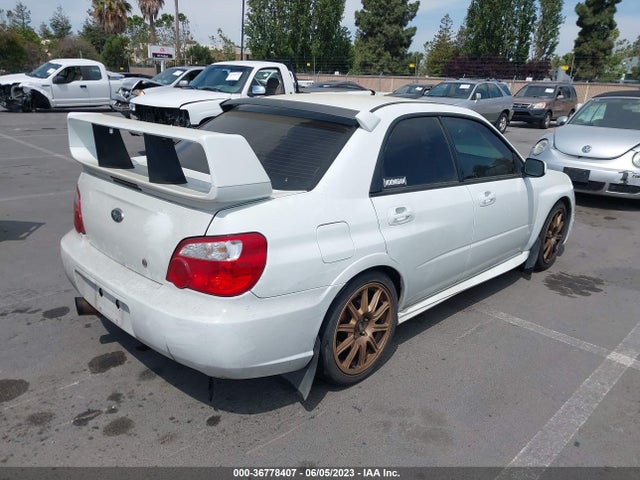 2006 SUBARU IMPREZA SEDAN WRX STI VIN: JF1GD70606L506960