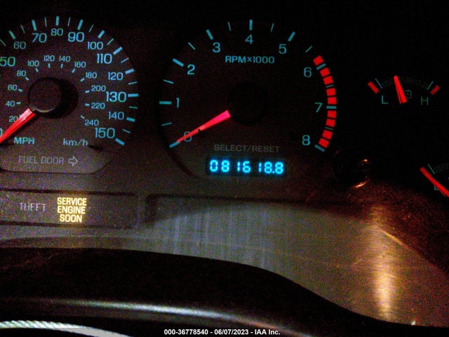 2000 FORD MUSTANG GT VIN: 1FAFP45X0YF178024