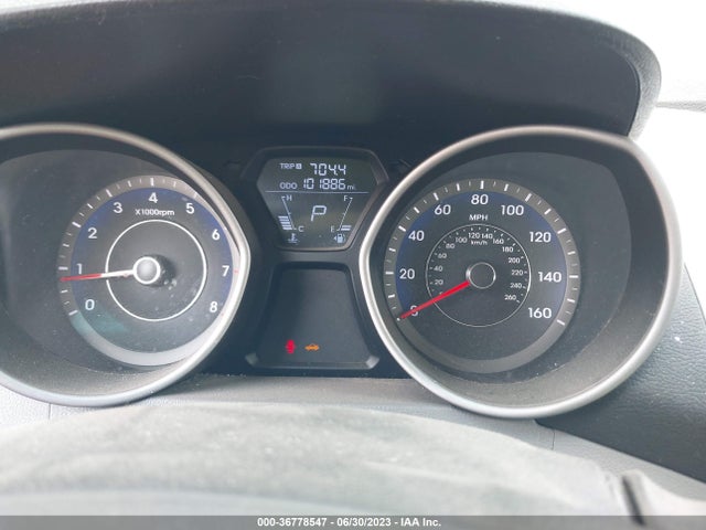 2013 HYUNDAI ELANTRA GLS VIN: KMHDH4AE9DU838405