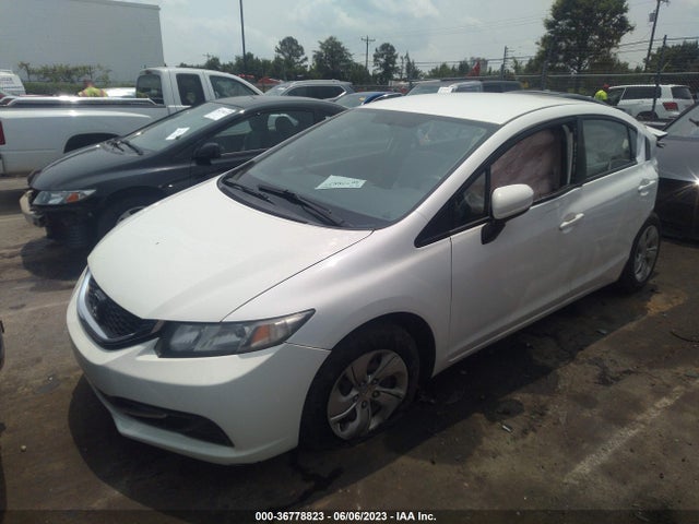 Honda Civic Sedan Lx 2014 19XFB2F55EE002778 Image 2