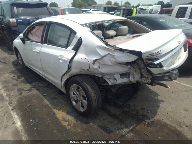 Honda Civic Sedan Lx 2014 19XFB2F55EE002778 Image 3