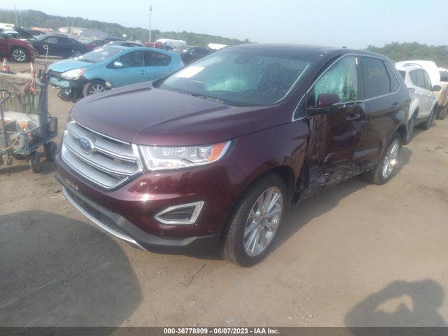2017 FORD EDGE TITANIUM VIN: 2FMPK4K85HBC36068