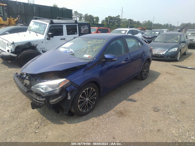 2016 TOYOTA COROLLA L/LE/S/S PLUS/LE PLUS VIN: 2T1BURHE5GC709895