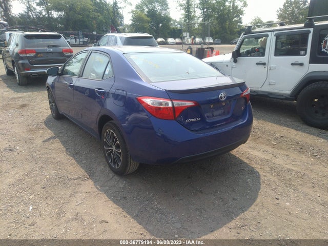 2016 TOYOTA COROLLA L/LE/S/S PLUS/LE PLUS VIN: 2T1BURHE5GC709895