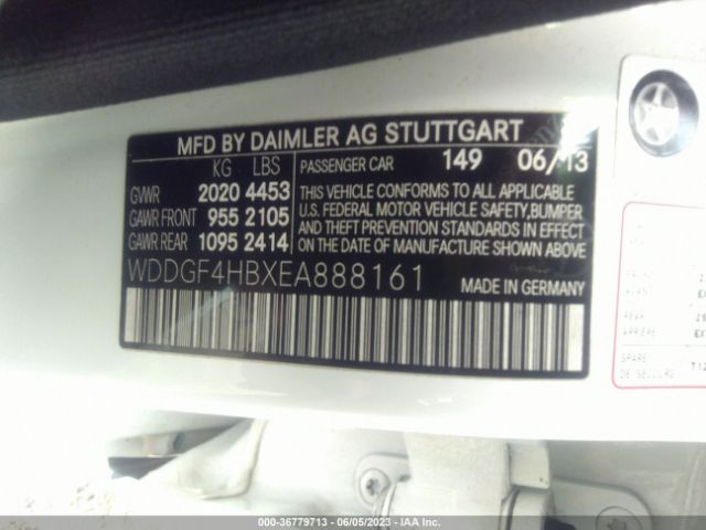 WDDGF4HBXEA888161 Mercedes-Benz C-class C 250