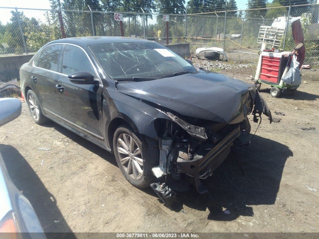 2012 VOLKSWAGEN PASSAT SEL PREMIUM PZEV VIN: 1VWCP7A36CC092354