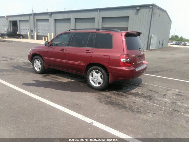 2006 TOYOTA HIGHLANDER W/3RD ROW/LIMITED W VIN: JTEDP21AX60113149