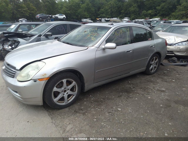 2004 INFINITI G35 SEDAN W/LEATHER VIN: JNKCV51FX4M705349