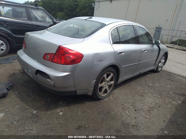 2004 INFINITI G35 SEDAN W/LEATHER VIN: JNKCV51FX4M705349