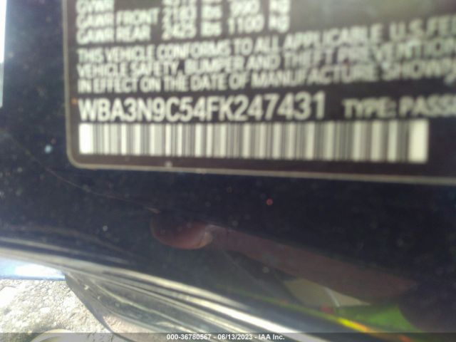 WBA3N9C54FK247431 BMW 4 Series 428i Xdrive