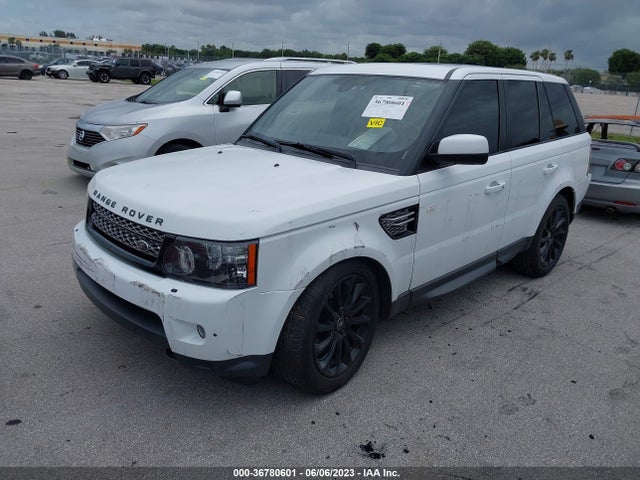 2012 LAND ROVER RANGE ROVER SPORT HSE VIN: SALSK2D45CA732160