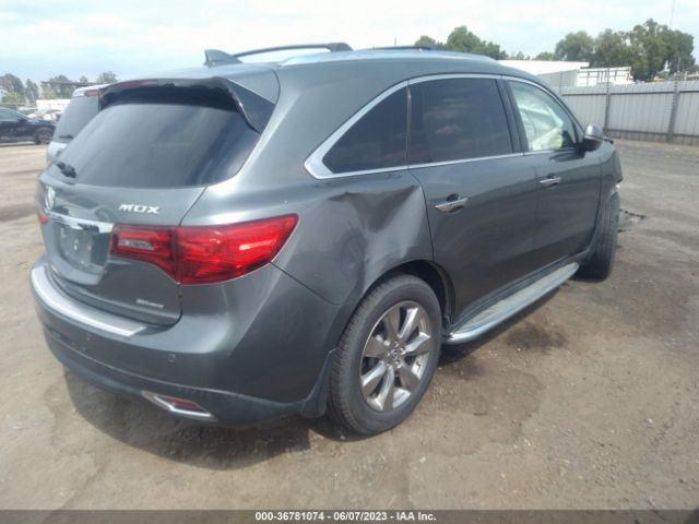 5FRYD4H86EB018972 Acura Mdx Advance/entertainment Pkg