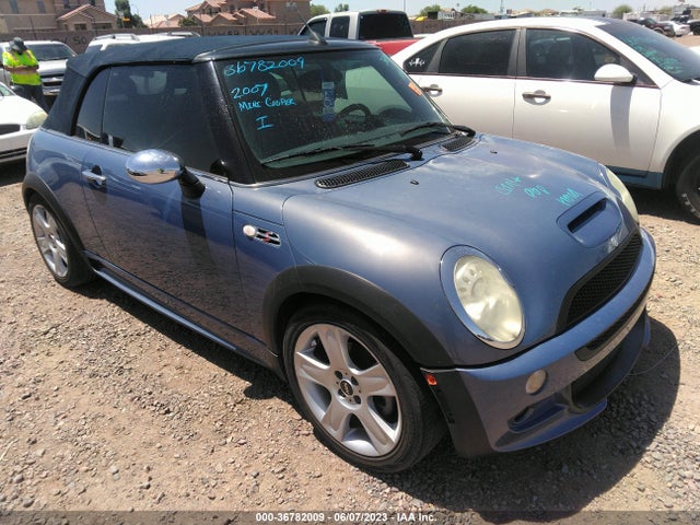 2007 MINI COOPER CONVERTIBLE WMWRH335X7TJ43911