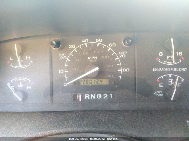 1996 FORD BRONCO U100 VIN: 1FMEU15N9TLB76452