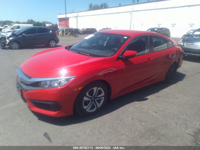 Honda Civic Lx 2017 2HGFC2F56HH510023 Image 2