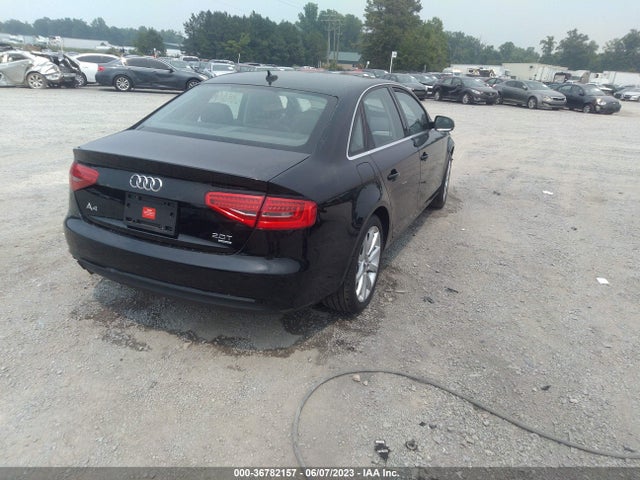 2013 AUDI A4 PREMIUM VIN: WAUBFAFL6DN048638