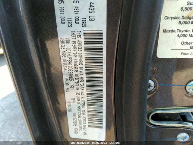 1C4NJPBA1GD634065 Jeep Patriot Sport