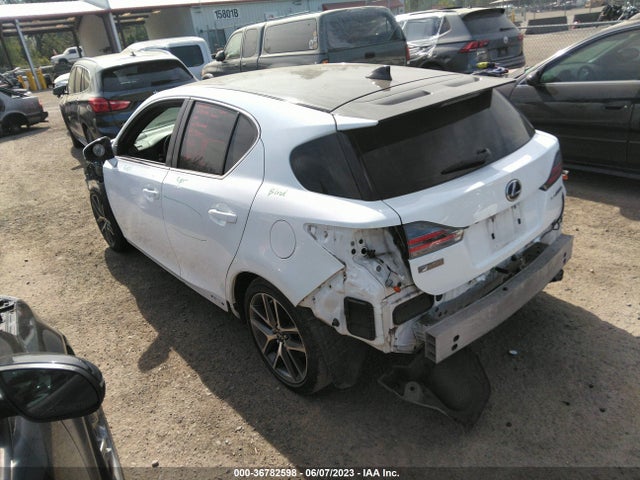 JTHKD5BH5G2263949 Lexus Ct 200h Hybrid