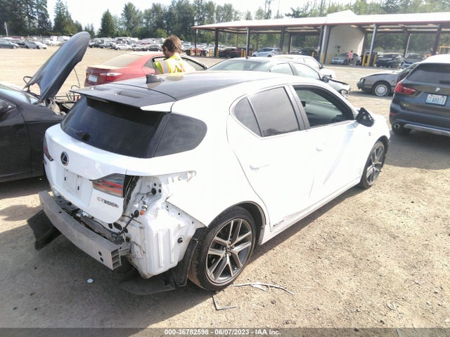JTHKD5BH5G2263949 Lexus Ct 200h Hybrid