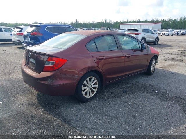 2012 HONDA CIVIC SDN EX VIN: 19XFB2F8XCE085857