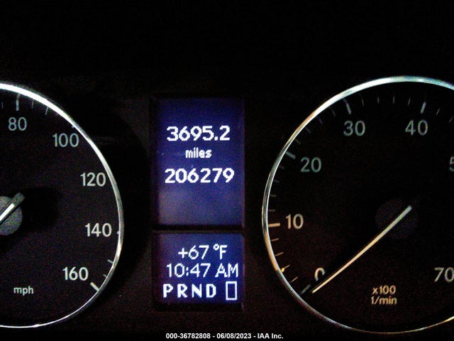 2007 MERCEDES C230 VIN: WDBRF52857F902168