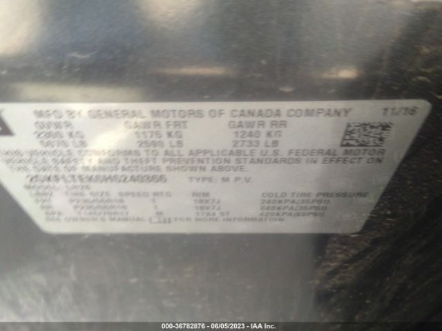 2GKFLTEK6H6240366 GMC Terrain Sle
