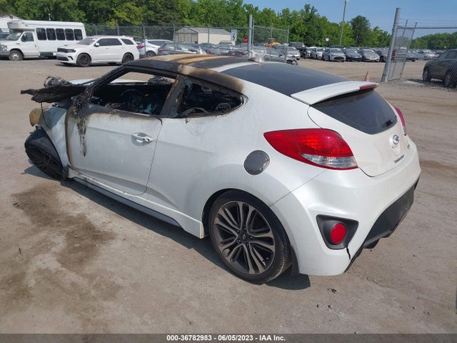 2016 HYUNDAI VELOSTER TURBO VIN: KMHTC6AE5GU272768
