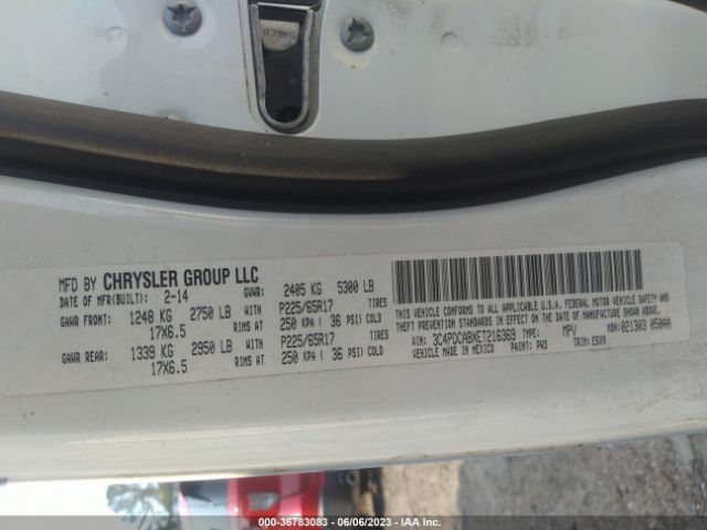 3C4PDCABXET216369 Dodge Journey American Value Pkg