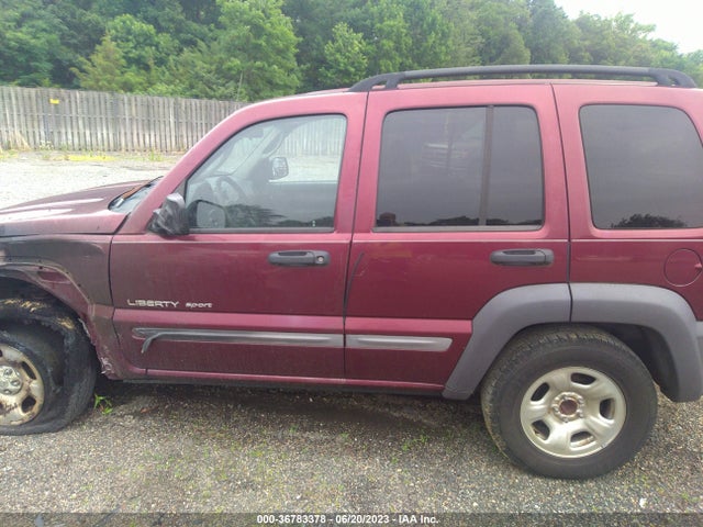 2003 JEEP LIBERTY SPORT VIN: 1J4GL48KX3W579111