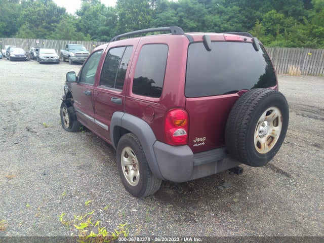 2003 JEEP LIBERTY SPORT VIN: 1J4GL48KX3W579111