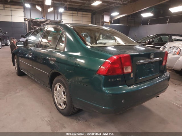 2001 HONDA CIVIC DX VIN: 2HGES16261H545214