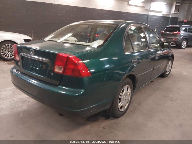 2001 HONDA CIVIC DX VIN: 2HGES16261H545214