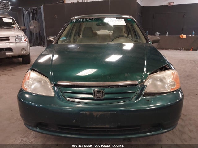 2001 HONDA CIVIC DX VIN: 2HGES16261H545214