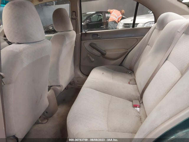 2001 HONDA CIVIC DX VIN: 2HGES16261H545214