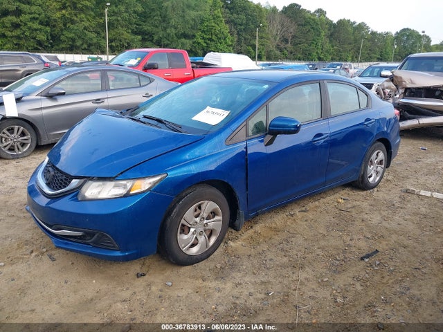 Honda Civic Sedan Lx 2014 19XFB2F51EE015463 Image 2