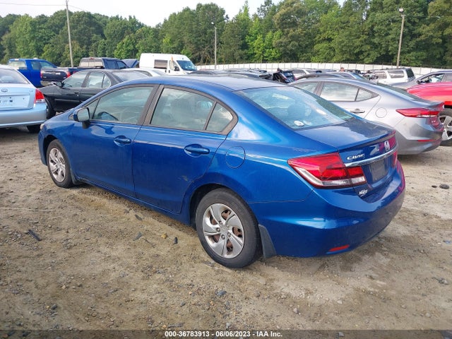 Honda Civic Sedan Lx 2014 19XFB2F51EE015463 Image 3