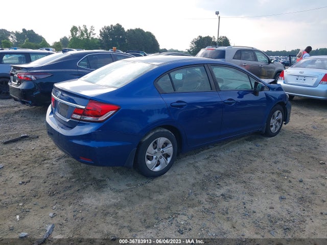 Honda Civic Sedan Lx 2014 19XFB2F51EE015463 Image 4