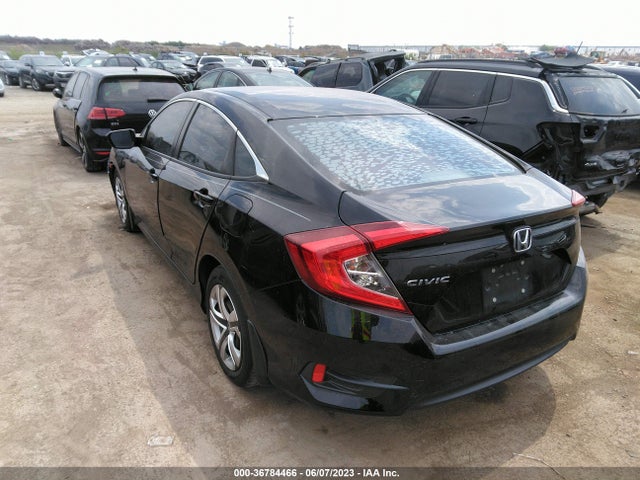 Honda Civic Sedan Lx 2018 2HGFC2F59JH536654 Image 3