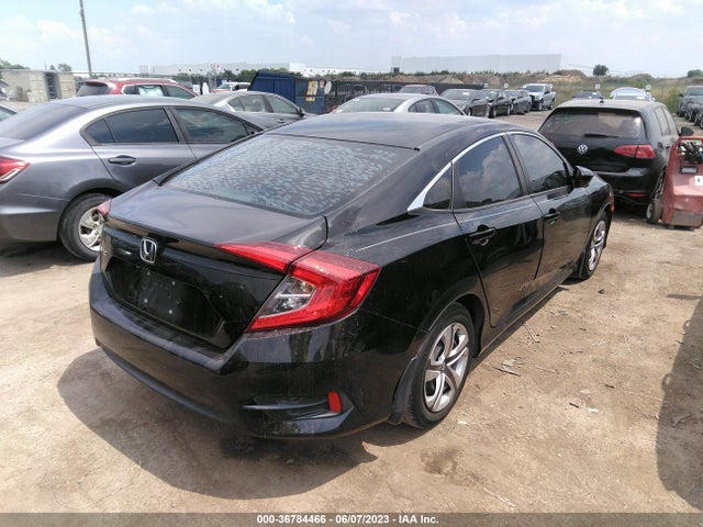Honda Civic Sedan Lx 2018 2HGFC2F59JH536654 Image 4