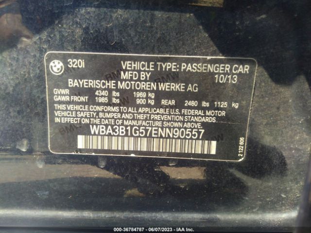 WBA3B1G57ENN90557 BMW 3 Series 320i