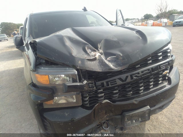 2021 CHEVROLET SILVERADO 1500 CUSTOM VIN: 3GCPWBEK6MG107168