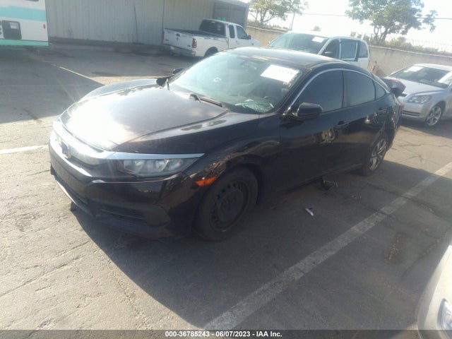 Honda Civic Sedan Lx 2017 2HGFC2F58HH551611 Image 2