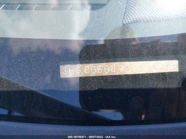 2002 HONDA ACCORD SDN LX VIN: 3HGCG56472G703532