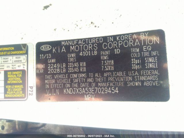 KNDJX3A53E7029454 KIA Soul !