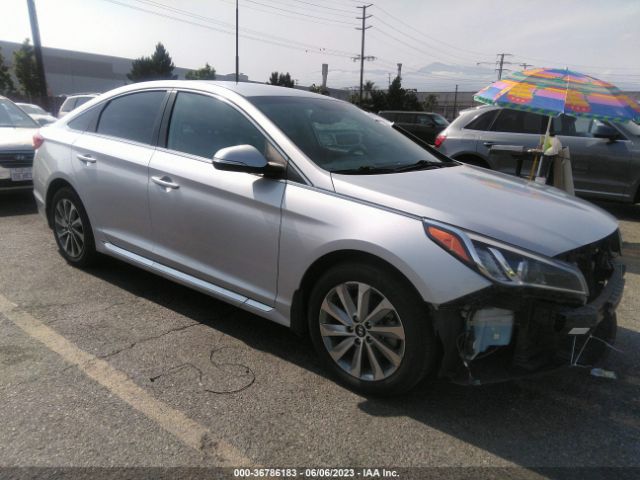 Hyundai Sonata 2.4l Sport 2016 5NPE34AF6GH391725 Image 1