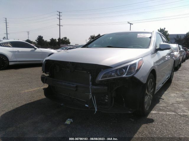 Hyundai Sonata 2.4l Sport 2016 5NPE34AF6GH391725 Image 7