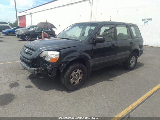 2003 HONDA PILOT LX VIN: 2HKYF18143H538115